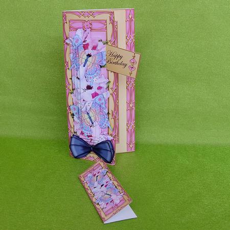 3D Offset Dl Blossoms & Butterflies Pyramage Mini Kit by Elisabeth Le Clainche
