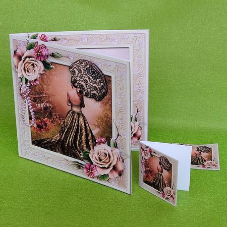 A Country Walk with Roses Mini Kit by Elisabeth Le Clainche