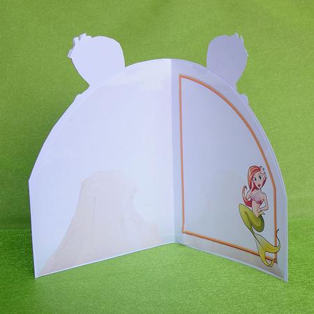 Redhead Mermaid Dudess Insert Shaped by Elisabeth Le Clainche