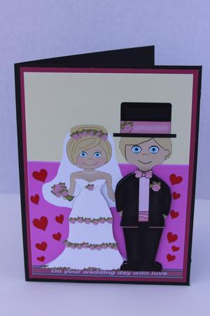 Wedding Couple by Elizabeth A Sanders