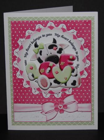My Heart Belongs to Moo by Elizabeth A Sanders