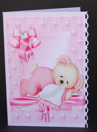 Little Sleepy Teddy with a Blanket by Elizabeth A Sanders