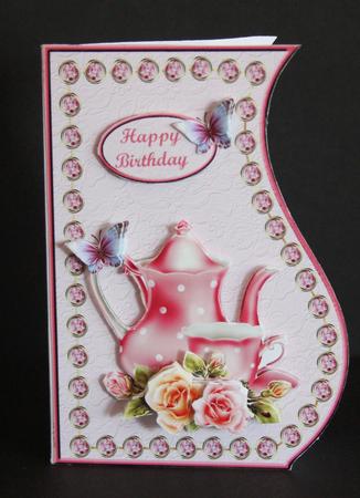 Time for Tea Card Front by Elizabeth A Sanders