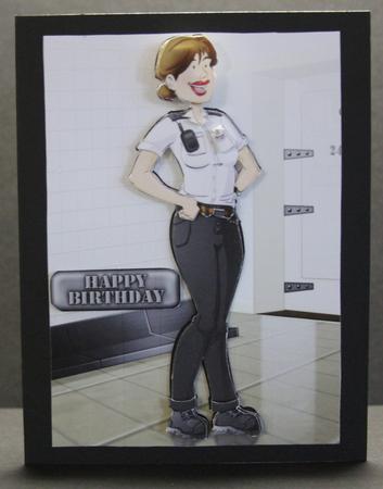 Prison Guard Lady by Elizabeth A Sanders