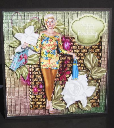 Shopoholic Diva Card Kit by Elizabeth A Sanders