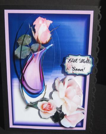 Rose on Rose by Elizabeth A Sanders