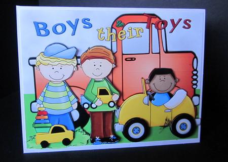 Boys and Their Toys by Elizabeth A Sanders