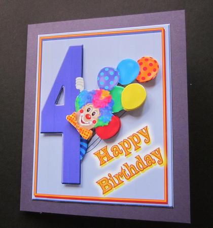 Clowning Around #7- Happy Birthday- 4yrs by Elizabeth A Sanders
