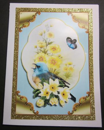Flowers & Birds #6 by Elizabeth A Sanders