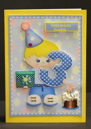 To a Happy Three Year Old Boy by Elizabeth A Sanders