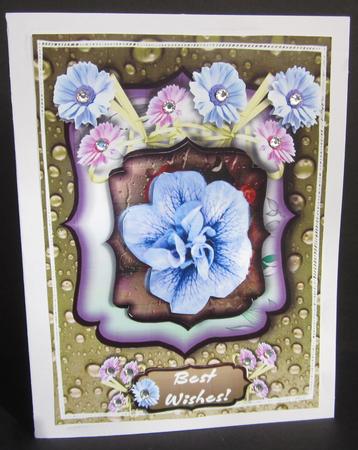 Sent with Love Blue by Elizabeth A Sanders