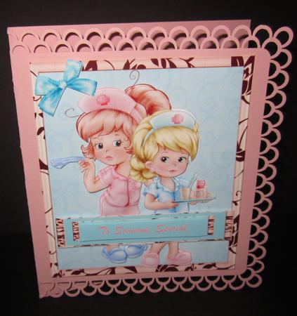 Lovely Easel or Topper 4 Time to Take Your Medicine by Elizabeth A Sanders