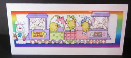 Room for One More! All Aboard the Easter Train Dl by Elizabeth A Sanders