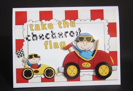 Take the Checkered Flag, Racing Drivers by Elizabeth A Sanders
