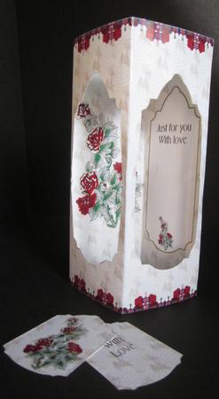 Tower Card - Fantasy Flowers 1 by Elizabeth A Sanders