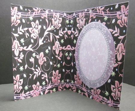 Modern Girl Floral Fantasy Insert by Elizabeth A Sanders