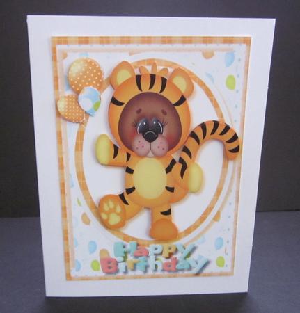 Happy Birthday Tiger Bear by Elizabeth A Sanders