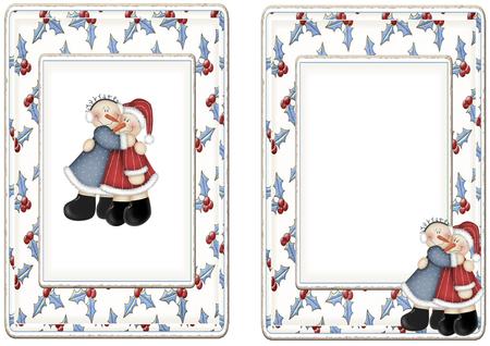 Berry Tea-lightful Christmas, Litle Mice A4 by Elizabeth A Sanders