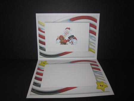 Santa and Friends with Cheeky Star A5 Insert by Elizabeth A Sanders