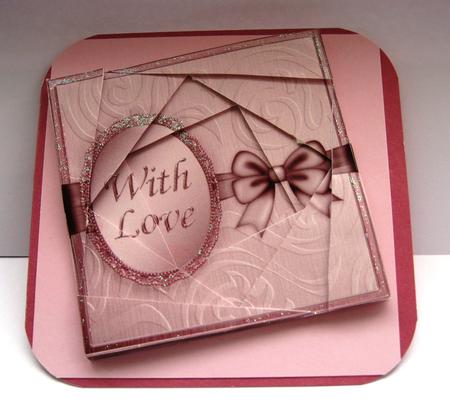 With Love Twisted Spiral Side Stacker by Elizabeth Boot