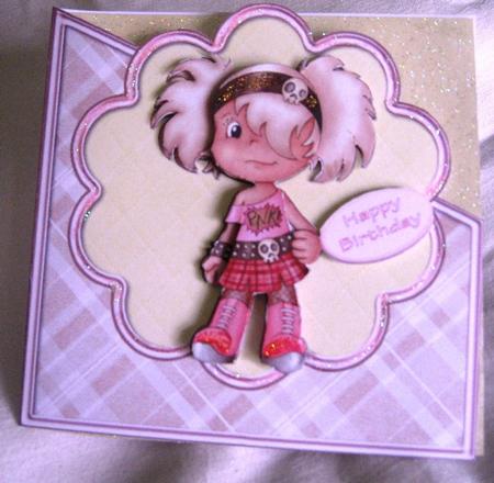 Attitude Scalloped Over the Edge Card by Elizabeth Boot