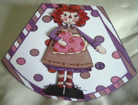 Love Annie Wobble Card by Elizabeth Boot