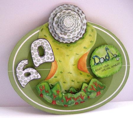 An Award to a Talented Golfer-toppers & Decoupages by Elizabeth Boot