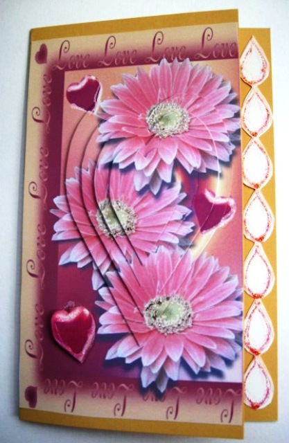 Raining Flowers Daisy by Elizabeth Boot