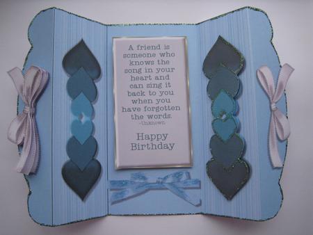 Friendship Birthday Card by Elizabeth Boot