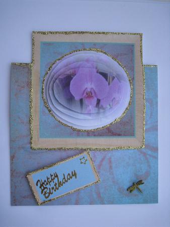 Orchid Over the Edge and Pyramid Design Sheet by Elizabeth Boot