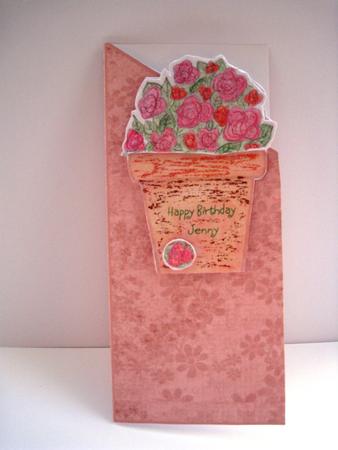 Cut Fold and Create Flower Pot by Elizabeth Boot