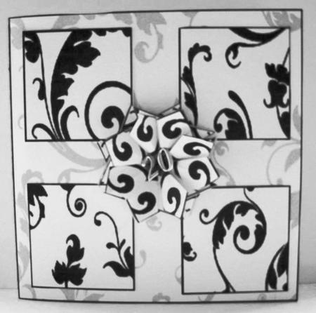 5x5 21st Birthday Black & White Card Kit by Elizabeth Boot