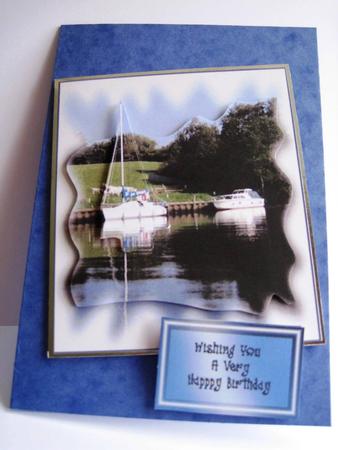 Boats on a Lake by Elizabeth Boot