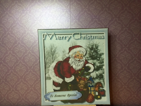 Santa and His Sack  by Elizabeth Emery