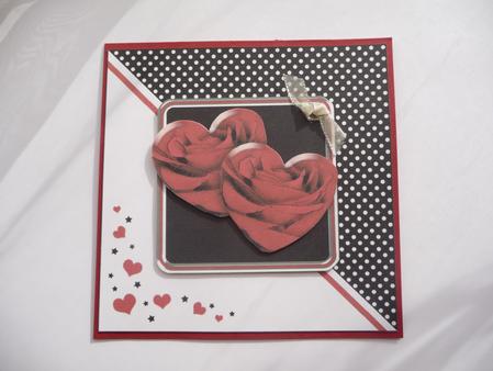 Romantic Roses Quick Card with Step by Step Decoupage by Elizabeth Green