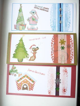 3 Dl Christmas Toppers by Elizabeth Green