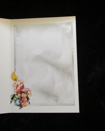 Matching blank insert sheet for the design sheet - Dreaming of Christmas by Lizzie Hartwell