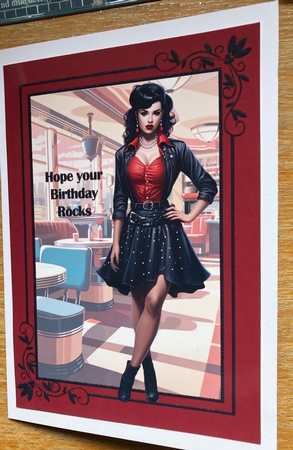 Rockabilly Lady by Lizzie Hartwell