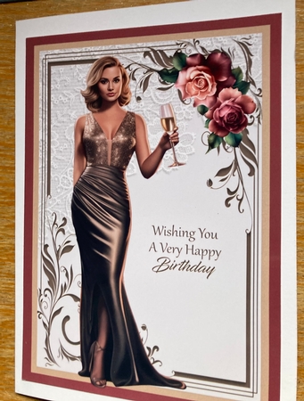 A5 Party Girl by Lizzie Hartwell