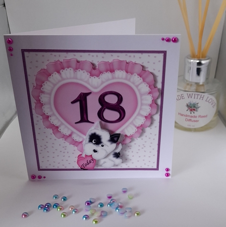 18 Today with Hearts and Lace by Lizzie Hartwell