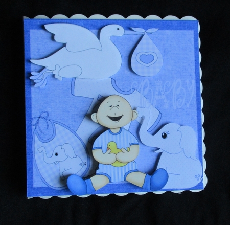 New Baby Boy by Lizzie Hartwell