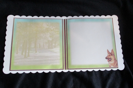German Shepherd Insert by Lizzie Hartwell