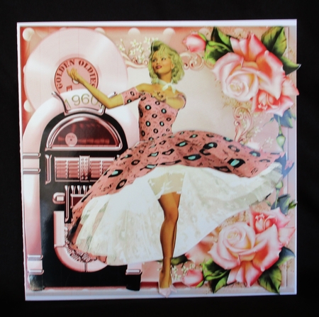 Rock and Roll! Card Front Kit by Lizzie Hartwell