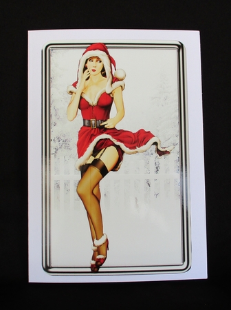 1950's Eva Grace Christmas (red) Topper Sheet by Lizzie Hartwell