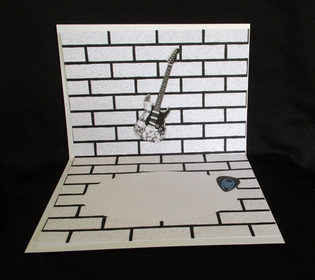 Black N White Rock (for Young Boy/teen) Insert by Lizzie Hartwell
