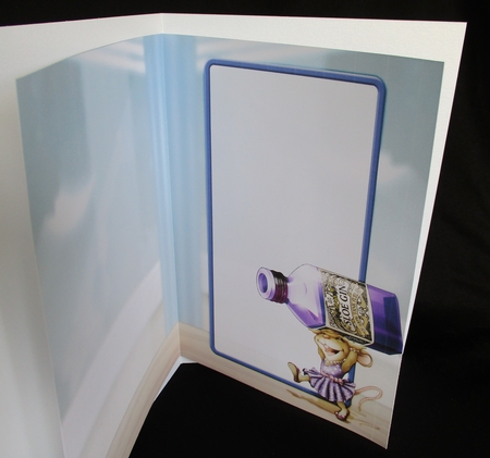 Mrs Sloe Gin Mouse Insert by Lizzie Hartwell