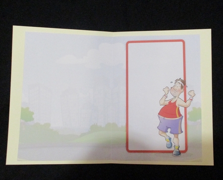 Jogger Dude 2 Insert by Lizzie Hartwell