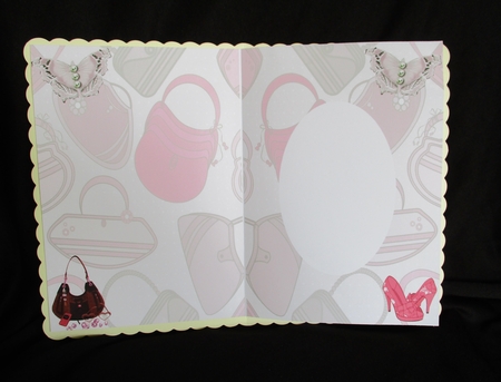 Insert for Shoes Phone Pink cup820441_3656 by Lizzie Hartwell