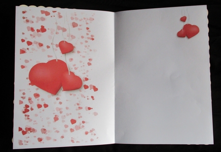 Insert for Valentines Cards by Lizzie Hartwell