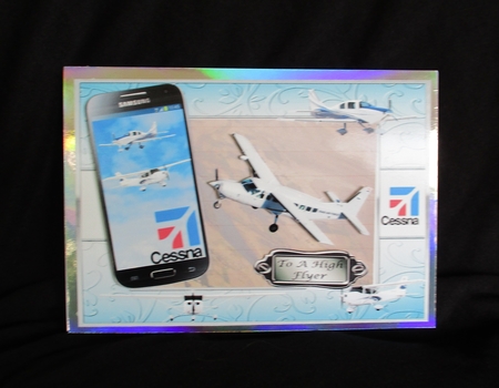 Cessna Aircraft Phone  by Lizzie Hartwell